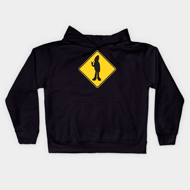 Bigfoot x-ing - The Oddball Aussie Podcast Kids Hoodie by OzOddball